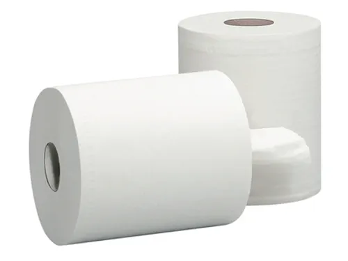 Poetsrol Budget Midi 1-laags 21,5xØ19cmx275m 6 rollen Wit