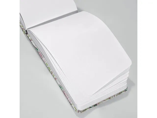 Bloc-notes Jolie Beauty A6 MINT PINK JUNGLE FEVER blanc 158pag 100gr H