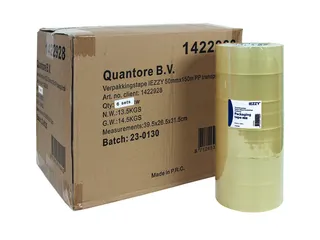 Verpakkingstape IEZZY PP 50mmx150m (Jumbo) transparant 6 rollen - 3
