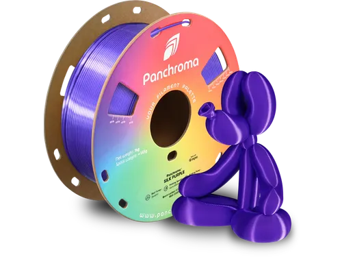 Polymaker 3D printer Filament Panchroma PLA Silk 1,75mm Paars 1kg
