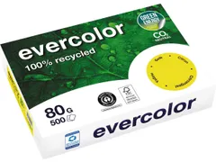 Gerecycleerd Kopierpapier Evercolor 80 Gram A4 Citroen Geel