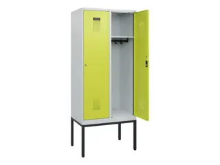 schoollocker,HxBxD 1950x800x500mm,2vak,vak B 400mm,cil.-slot - 1