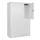 dubbeldekse locker,HxBxD 1850x1200x500mm,3x2vak.,vak B 400mm,cil.-slot
