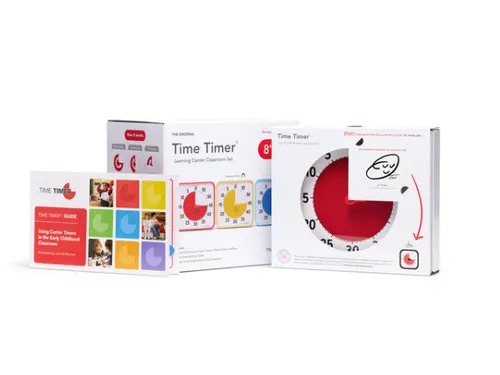 Time Timer medium classroom set secundair