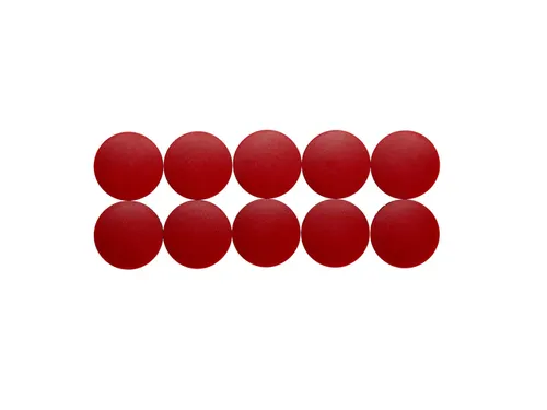 Magneet MAUL Solid 38mm 2500gr rood 10 stuks