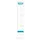 Rug-Insteekkaart Elba Rado Smal 30X190Mm Wit