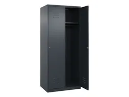 locker,HxBxD 1850x800x500mm,2vak,vak B 400mm,cil.-slot,staand op vloer