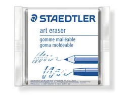 Kneedgum Staedtler grijs 40x40x11mm