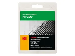 Kodak HP 300 CC640EE inkt Zwart Rebuilt 520 pagina's 9ml