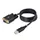 1 Meter USB naar Null Modem Kabel, USB naar Serieel Adapter