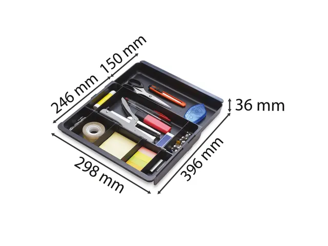 DRAWINSERT Lade-inze t ECOBlack zwart