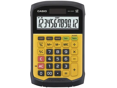 Rekenmachine Casio Waterdicht Wm-320mt