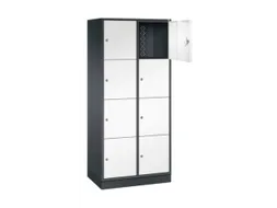 grootvolume-lockersysteem,HxBxD 1950x820x500mm,2x4vakken,cil.-slot