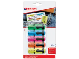 Markeerstift edding 7 mini 1-3mm assorti blister à 5 stuks
