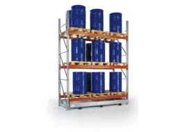 palletstelling,grondveld,HxBxD 3800x2870x1100mm,vakl. 2350kg