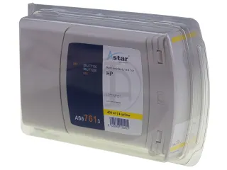 As67613 Astar Hp 761 Dnj Inkt Geel Rebuilt Blister 400Ml - 2