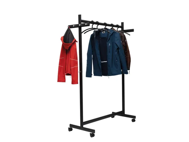 9424190 Garderoberek mobiel MAULsamba standvoet met wielen 172,5cm