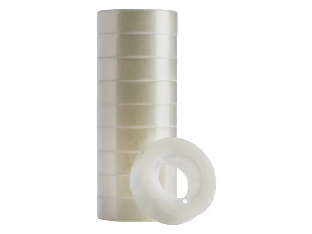 Plakband Quantore 15mmx33m Kleine Kern Transparant