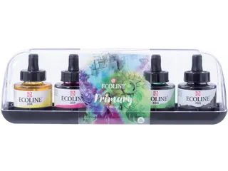 Ecoline waterverf, 30 ml, 5 primaire kleuren - 1