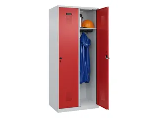 locker,HxBxD 1850x800x500mm,2vak,vak B 400mm,draaigrendel - 1