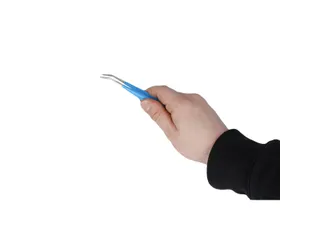 Knutselpincet Westcott 15.5cm soft grip blauw - 4