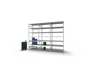 systeemstelling,aanbouwveld,HxBxD 3000x1310x835mm,vakl. 190kg - 3
