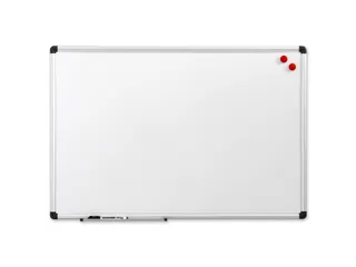 Whiteboard Naga 45x60cm magnetisch alu. frame wit - 1