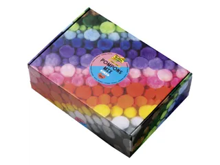 Pompons Folia 200 gram assorti - 1
