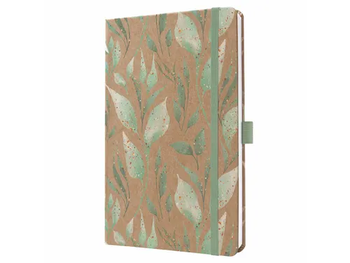 Weekagenda Pure A5 2026 (NL/FR/EN/DU) Sparkle Leaves Hardcover