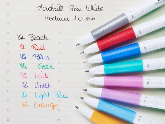 Balpen Pilot Acroball Pure White Medium punt 3+1 gratis fun kleuren