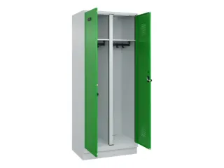 locker voor scheiding van kleding,HxBxD 1950x800x500mm,2vak - 1