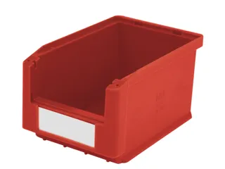 Zichtbakken Hxbxd 125x150x230/200mm Pp Rood - 1