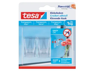 Klevende haak Tesa transparant 1kg - 1