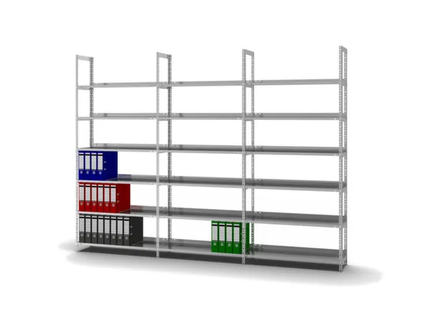 rayonnage pour classeurs,rayonnage départ,HxlxP 2200x1000x300mm