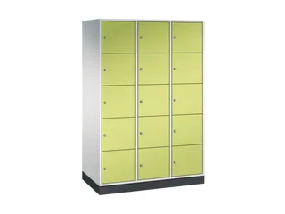 grootvolume-lockersysteem,HxBxD 1950x1220x600mm,3x5vakken,cil.-slot - 2