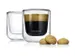 Set 2 verres à espresso isothermes