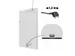 Digitaal Paneel Smart Line Wit Met 43 Inch Samsung Scherm