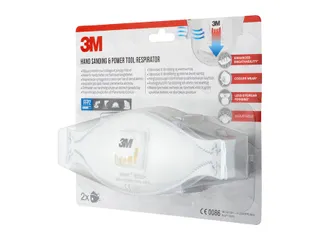Stofmasker 3M Aura voor schuren 9322 FFP2 met ventiel 2 stuks - 3
