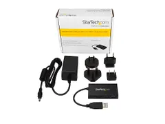 4 Port USB 3.0 Hub USB Type-A Hub met 1x USB-C & 3x USB-A SuperSpeed