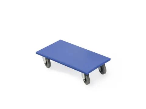 meubelroller,laadvl. LxB 720x480mm,platform gesloten,multiplexplaat