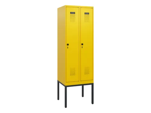 schoollocker,HxBxD 1950x600x500mm,2vak,vak B 300mm,draaigrendel