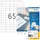 HERMA 10778 Inkjet etiketten A4 38,1x21,2mm Wit mat 5200 stuks