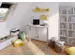 Av. régl. él. hauteur bureau assis/debout,HxlxP 720-1190x1200x670mm