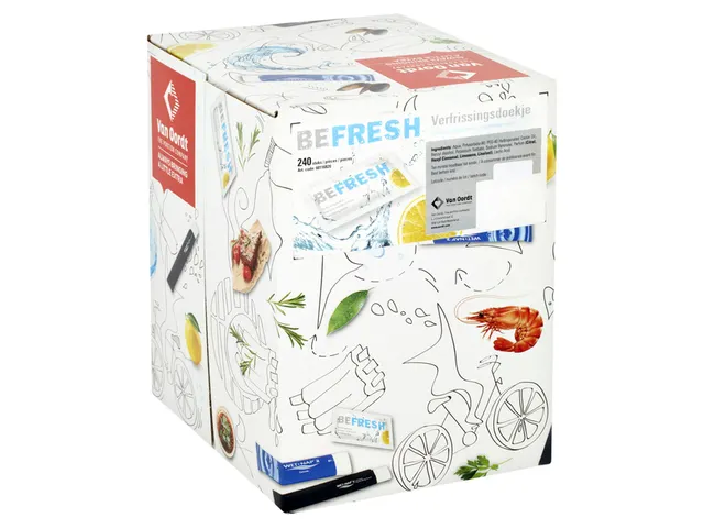 Verfrissingsdoekje van Oordt BeFresh citroen 240x1st