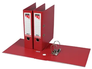 Ordner Quantore A4 80mm PP rood - 3