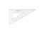 Tekendriehoek Standardgraph CONSTANT 60 graden 35 cm