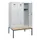 locker met bank,HxBxD 1950x1200x815mm,3vak,vak B 400mm,cilinderslot