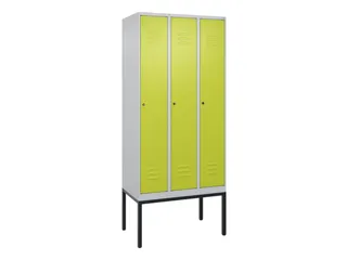 locker voor scheiding van kleding,HxBxD 2120x900x500mm,3vak - 1