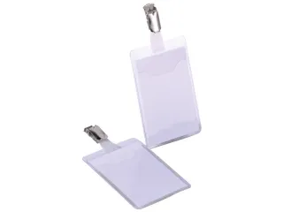 Durable Naambadge Met Clip 60x90mm, Portrait - 1