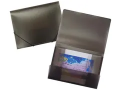 Beautone Elastomap A4 Frosted Zwart